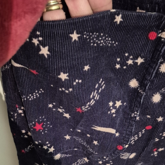Boden Shooting Star Corduroy Dress Sz.6R - Picture 5 of 8